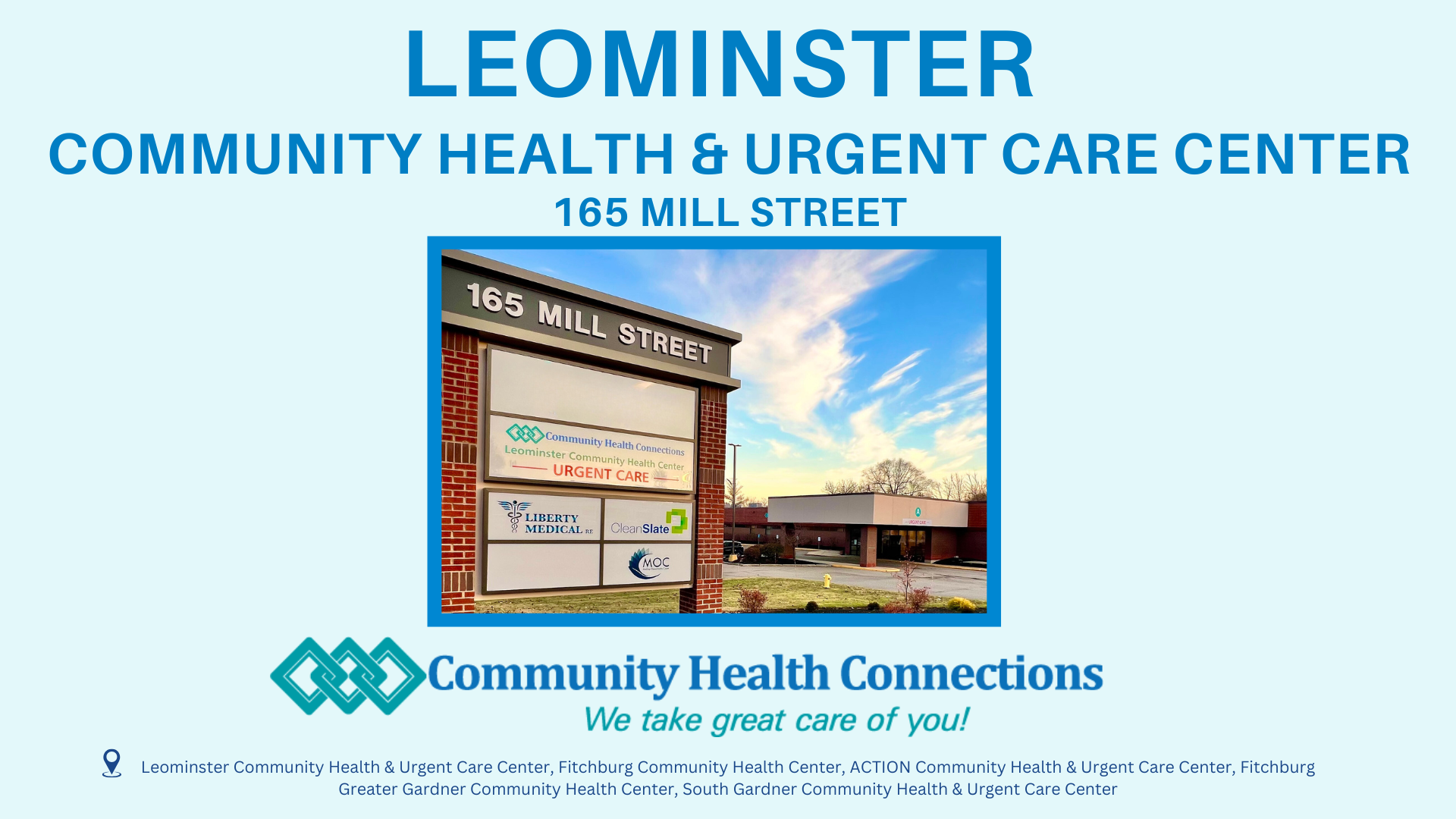 CHCFHC Leominster Community Health Center